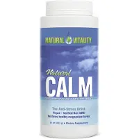 Natural Vit Natural Vitality, CALM, Magnesium Supplement Drink Mix, Original Unflavored, 16 oz (453 g)