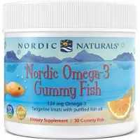 Nordic Naturals Nordic Omega-3 Gummies, Variationer 124mg Tangerine Treats - 30 gummies