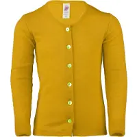 Engel Cardigan - Ull/Silke - Saffran - - 4 år (104) - Cardigan
