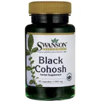 Swanson Health , Fullspektrum Svart Cohosh, 540 mg, 60 Kapslar