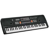 Reig Musicales Elektroniskt Orgel Med 61 Tangenter Usb-mikrofon Och Ljudkabel 63x20x6 Cm
