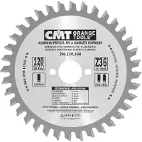 Cmt Sågklinga för aluminium 296; 120x1,8x20; Z36; -6°