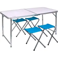 Aktive Bord Med Pall 120x60x70 Cm
