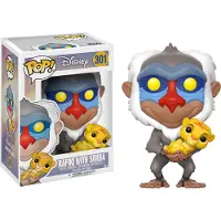 Funko POP! Disney Figur Lejonkungen Rafiki Med Simba