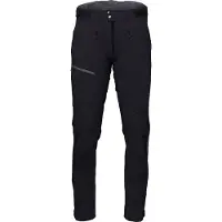 Norrøna - Vandringskläder - Falketind Flex1 Heavy Duty Pants M Caviar Black/Zip Grey för UnisexSoftshell - Storlek S - Svart
