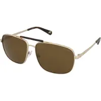 GUESS Aviator solglasögon i guld