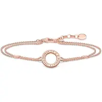 Thomas Sabo Sparkling circles rose armband A1878-416-14-L19V