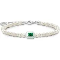 Thomas Sabo Charming Pop green armband A2096-082-6-L19v