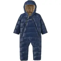 Patagonia - Skidoveraller barn - Infant Hi-Loft Down Sweater Bunting New Navy för Unisex - Barnstorlek 18 månader - Marinblå