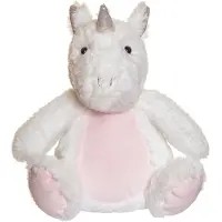 Teddykompaniet Gosedjur - Självlysande Enhörning - 22 cm - Vit - - One Size - Gosedjur