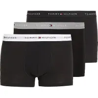 Tommy Hilfiger Underwear Boxershorts 'Essential' grå / röd / svart / vit