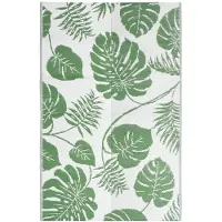 vidaXL Utomhusmatta ARAKIL grön 120x180 cm PP