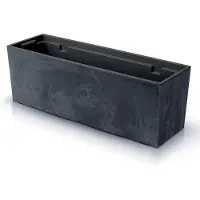 Prosperplast URBI CASE BETON EFFECT DUC600E blomkruka/planter i betonglook antracit