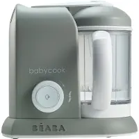 Beaba Babycook solo 4-i-1 mixer/ångkokare – grå