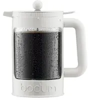 Bodum BEAN SET, Elektrisk fransk press, Vit, 200 mm, 118 mm, 240 mm