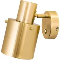 Globen Lighting Vägglampa , Guld / mässing, Vardagsrum, Metall