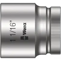 Wera Hylsnyckel WE05003632001; HEX; 1/2''; 1-1/16''x40 mm