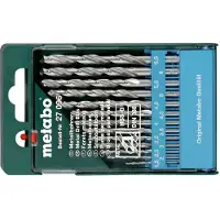 Metabo 627096000 Metall-spiralborrset 13 delar 1.5 mm, 2 mm, 2.5 mm, 3 mm, 3.2 mm, 3.5 mm, 4 mm, 4.5 mm, 4.8 mm, 5 mm, 5.5 mm, 6 mm, 6.5 mm 1 st