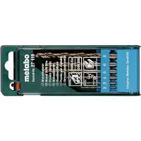 Metabo 627119000 Metall-spiralborrset 6 delar 2 mm, 3 mm, 4 mm, 5 mm, 6 mm, 8 mm 1 st
