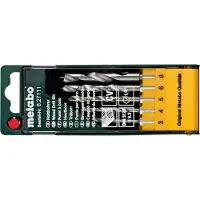 Metabo 627111000 Trä-spiralborr-set 5 delar 3 mm, 4 mm, 5 mm, 6 mm, 8 mm Snabbchuck 1 st