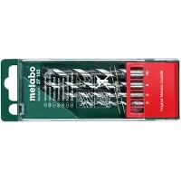 Metabo 627185000 4 delar Universalborr sortiment Trä, Sten, Betong, Metall, Plast, Icke-järnhaltig metall 5 mm, 6 mm, 8 mm, 10 mm