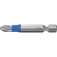 Wiha 41638 Stjärn-Bit PH 2 Molybdän- Vanadium- stål härdad 5 st