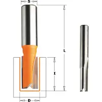 Cmt Rak notfräs ; S=8 mm; D=25 mm