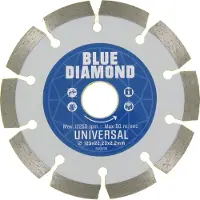 Carat Uni klinga Ø180 mm – Blue Diamond, 10 mm segment, torrskärning för spårfräs