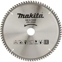 Makita Sågklinga D-72992 TCT; 235x30 mm; T80; 5°