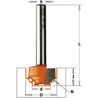 Cmt Profilfräs ; S=8 mm; D=19 mm