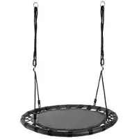 Iso Trade Gungställning hängande ställ för fågelbo, 100 cm - svart