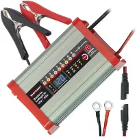 Dino KRAFTPAKET KFZ Batterieladegerät 20A-12V mit Camping-, Nacht-und Memory-Speicher 136320 Bilbatteriladdare 12 V 20 A
