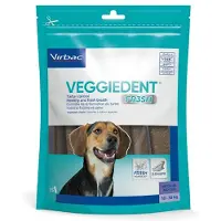 Virbac Veggiedent tuggremsor för hund M (10 - 30 kg) (15 st)