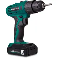 Vonroc Borrskruvdragre 16V - 1.5Ah | Inkl. Batteri och laddare