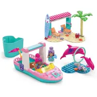 Mega Barbie set - Color Reveal Dolphin Exploration - 121 Delar - - One Size - Klossar
