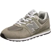 New Balance unisex för barn. GC574V1 Träningsskor i läder 574 grå (37.5), Hud, Karta, Nyckelband, Casual, barnmode
