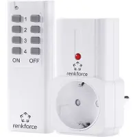 Renkforce Set med vägguttag 2 delar Inomhus 2000 W