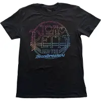 Ginza.se Tom Petty & The Heartbreakers: Unisex T-Shirt/Circle Logo (Black) (XX-Large)
