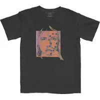 Ginza.se Hayley Williams: Unisex T-Shirt/Petals Sketch (Black) (Back Print) (Small)