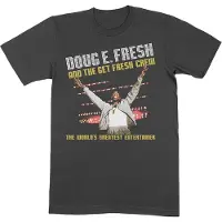 Ginza.se Doug E. Fresh: Unisex T-Shirt/The World's Greatest (Black) (X-Large)