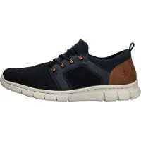Rieker Låg sneaker marinblå / brun