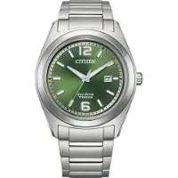 Citizen Eco-Drive Super Titanium Grön Urtavla AW1641-81X Herrklocka grön