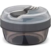Carl Oscar Snackbox m. Kylelement - 760 ml - Grey - - One Size - Matlåda