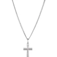 Saurum korshalsband i silver SA505100000
