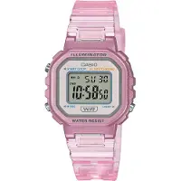 Casio Watch - Dam - LA-20WHS-4AEF - Transparent plast - Quartz - Digital - Sport