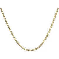 None Guldkedja pansar 3.5mm 14k guld 50cm TLPAN100/50