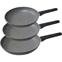 EDM Stekpanneset I Nonstick Professionell Linje 3 Enheter