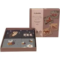 Filibabba Pussel - Nordiska Djur - - One Size - Pussel