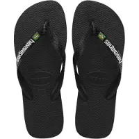 Havaianas Kids' Brazil Logo Black/black