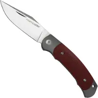 Viper Twin, V6002GR, Satin M390, Red G10 pocket knife, Fabrizio Silvestrelli design